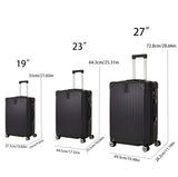 Premium 3-Piece Hard Shell Luggage Set