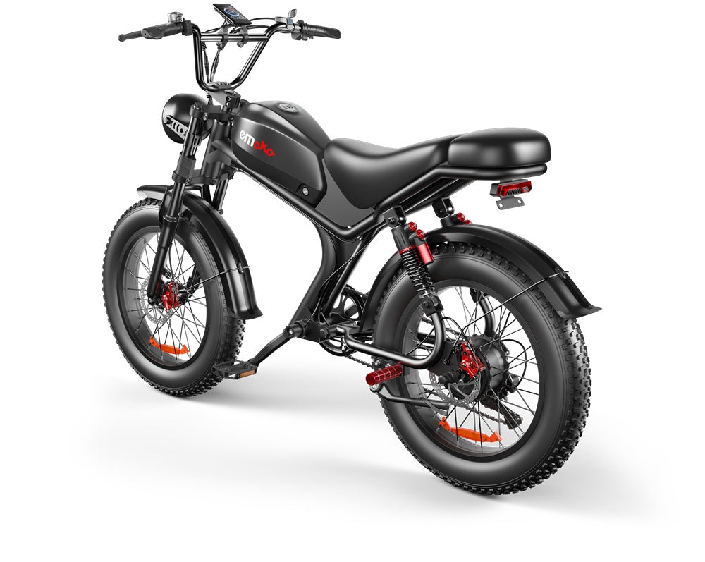 C93 Foldable Fat Tire Electric Bike - 750W Motor & 20Ah Long-Range Battery