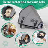 Pet Elizabethan Collar – Single Layer Recovery Cone for Cats & Dogs (M Size)