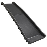 Portable Foldable Pet Ramp – Black Non-Slip Ladder for Dogs, Suitable for Trucks, Dirt Bikes & SUVs, Lightweight & Durable