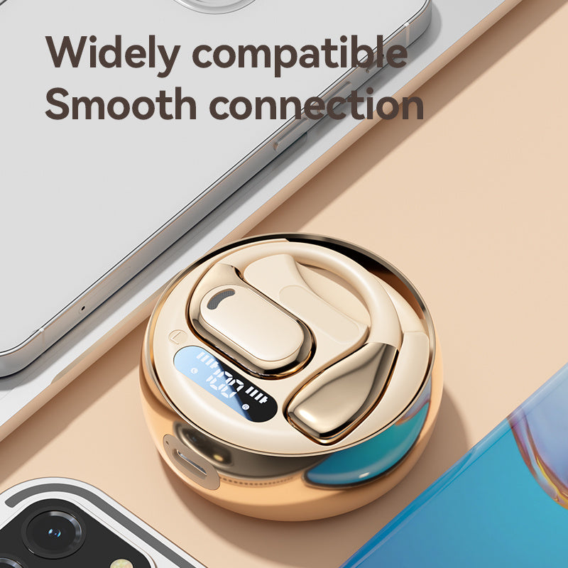Lightweight Open-Ear Wireless Earphones with Noise Cancelling