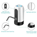 USB Rechargeable 5-Gallon Water Bottle Electric Dispenser Pump – Automatic One-Touch Water Pump with Universal Fit