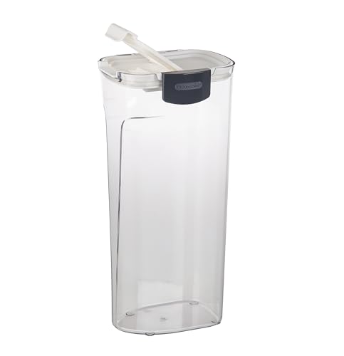 ProKeeper Airtight Pasta Storage Container – Portion Control Spaghetti Keeper with Silicone Seal (Clear)