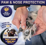 Natural Dog Paw Balm – Moisturizing & Healing Paw Protection for Dogs, Organic Balm for Cracked Pads & Dry Noses