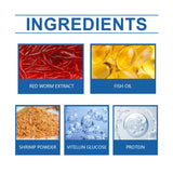 Bloodworm Fish Attractant Liquid - Concentrated Blood Worm Bait Scent for Fishing