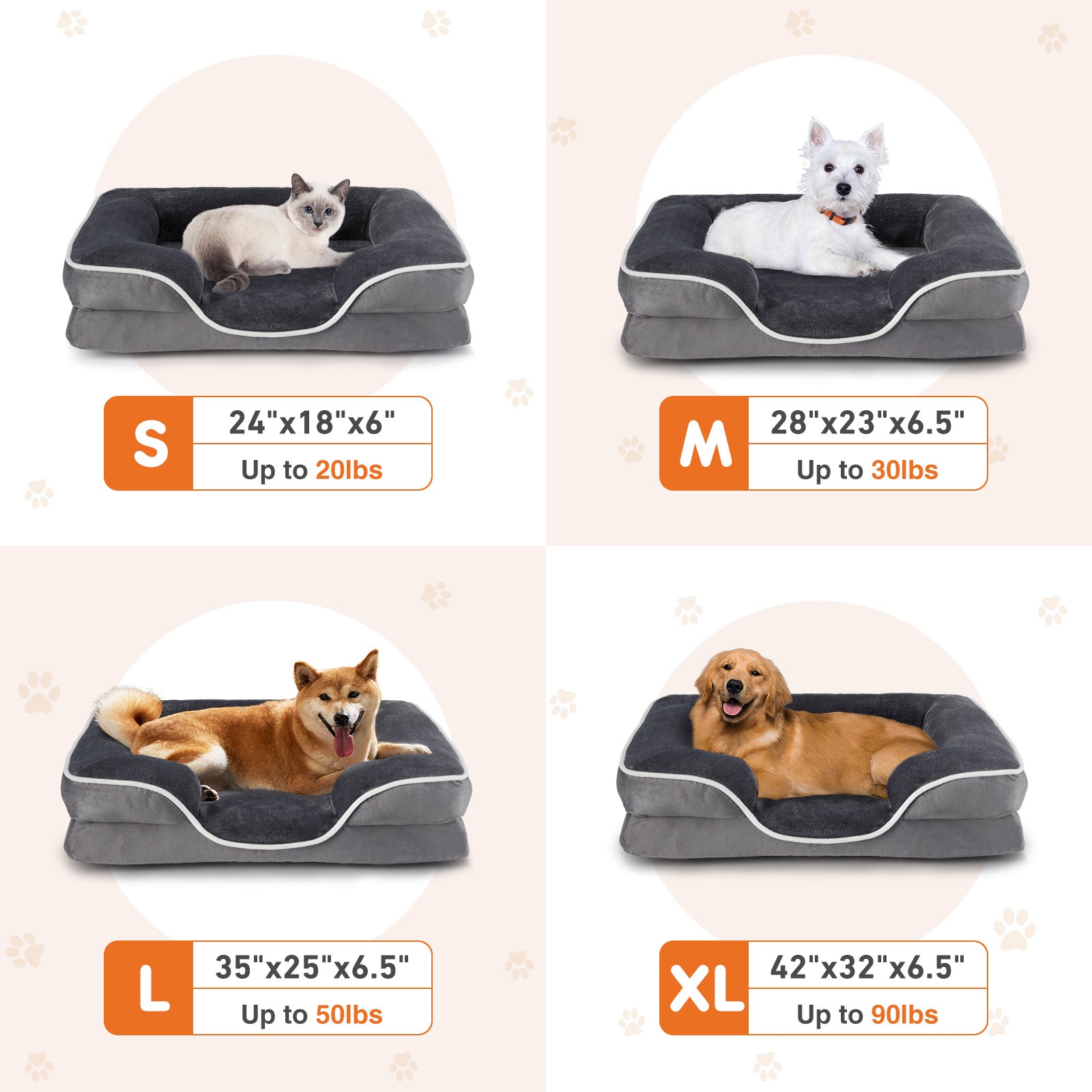 https://www.pulingo.com/products/memory-foam-pet-bed-for-small-dogs-cats-with-washable-removable-cover-non-slip-base-waterproof-liner?utm_source=copyToPasteBoard&utm_medium=product-links&utm_content=web