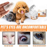Yegbong Pet Eye & Tear Stain Wipes – Hypoallergenic Aloe & Chamomile Pads for Gentle Cleansing around Eyes