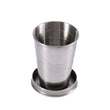 Stainless Steel Folding Cup – 250 ml Telescopic Camping Mug, Compact & Durable