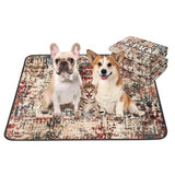 QEILS Washable Pee Pads for Dogs – 2-Pack Reusable Puppy Training Pads, 36×41 Inch, Super Absorbent & Leakproof Non-Slip Potty Pads