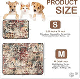 QEILS Washable Pee Pads for Dogs – 2-Pack Reusable Puppy Training Pads, 36×41 Inch, Super Absorbent & Leakproof Non-Slip Potty Pads