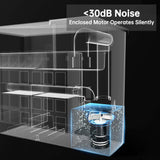 US Specification External Aquarium Hanging Filter – Silent Fish Tank Filter 3.5W/6W/8W, Efficient Water Circulation & Purification