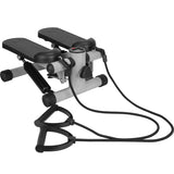 Mini Fitness Stepper for Women with LCD Monitor & Resistance Bands – Quiet Stair Stepper Max 330 lbs 💃🏋️‍♀️🔥