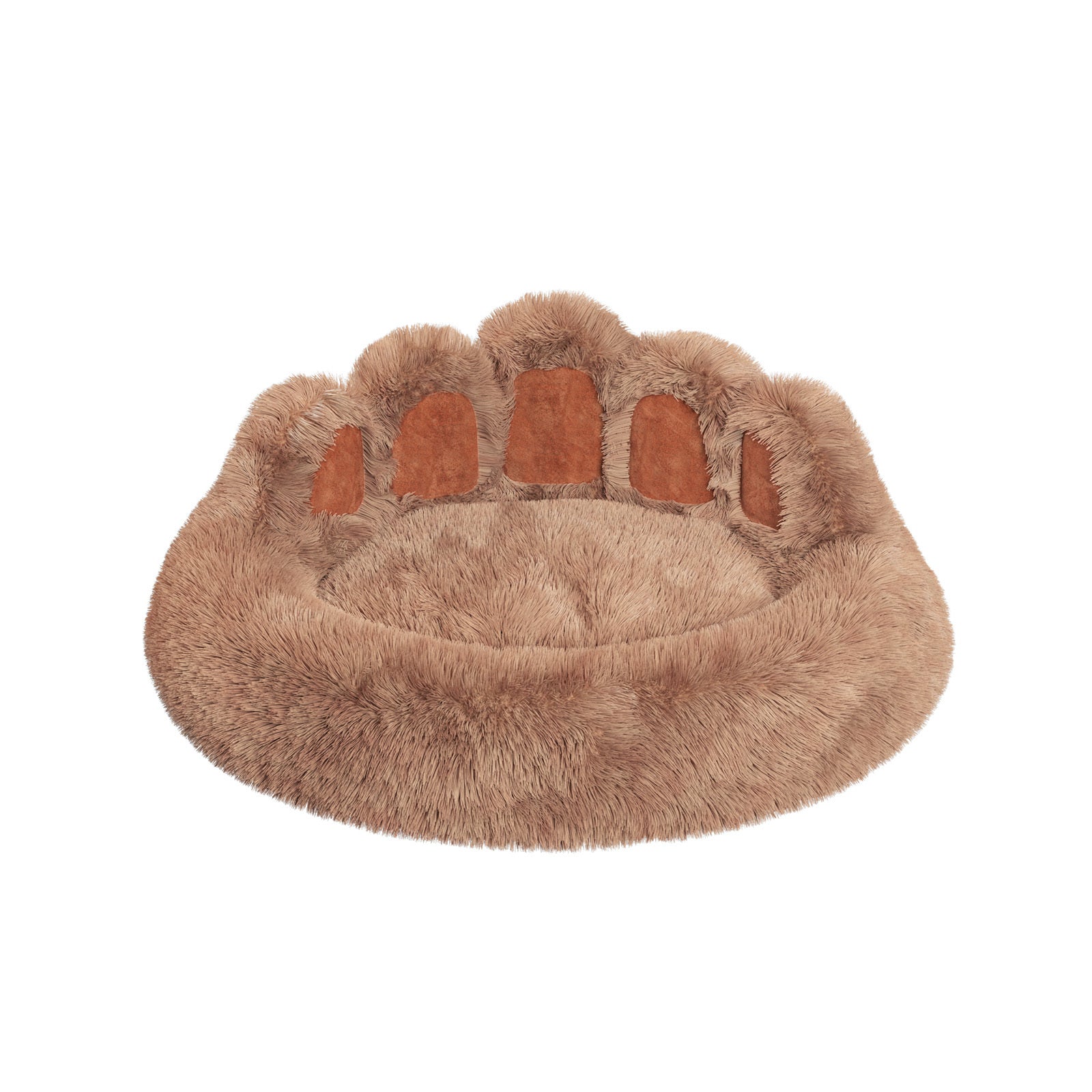 Cute Dog Bear Paw Shape Bed – Cozy Plush Pet Bed for Small & Medium Dogs & Indoor Cats, Soft & Warm Furniture Style Design