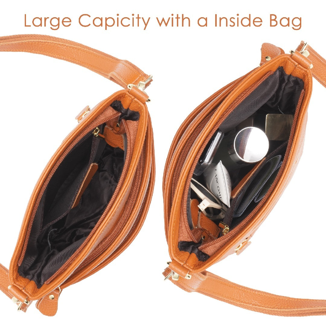 Women’s Shoulder Bag 👜 Elegant PU Leather Handbag – Spacious & Stylish Everyday Purse