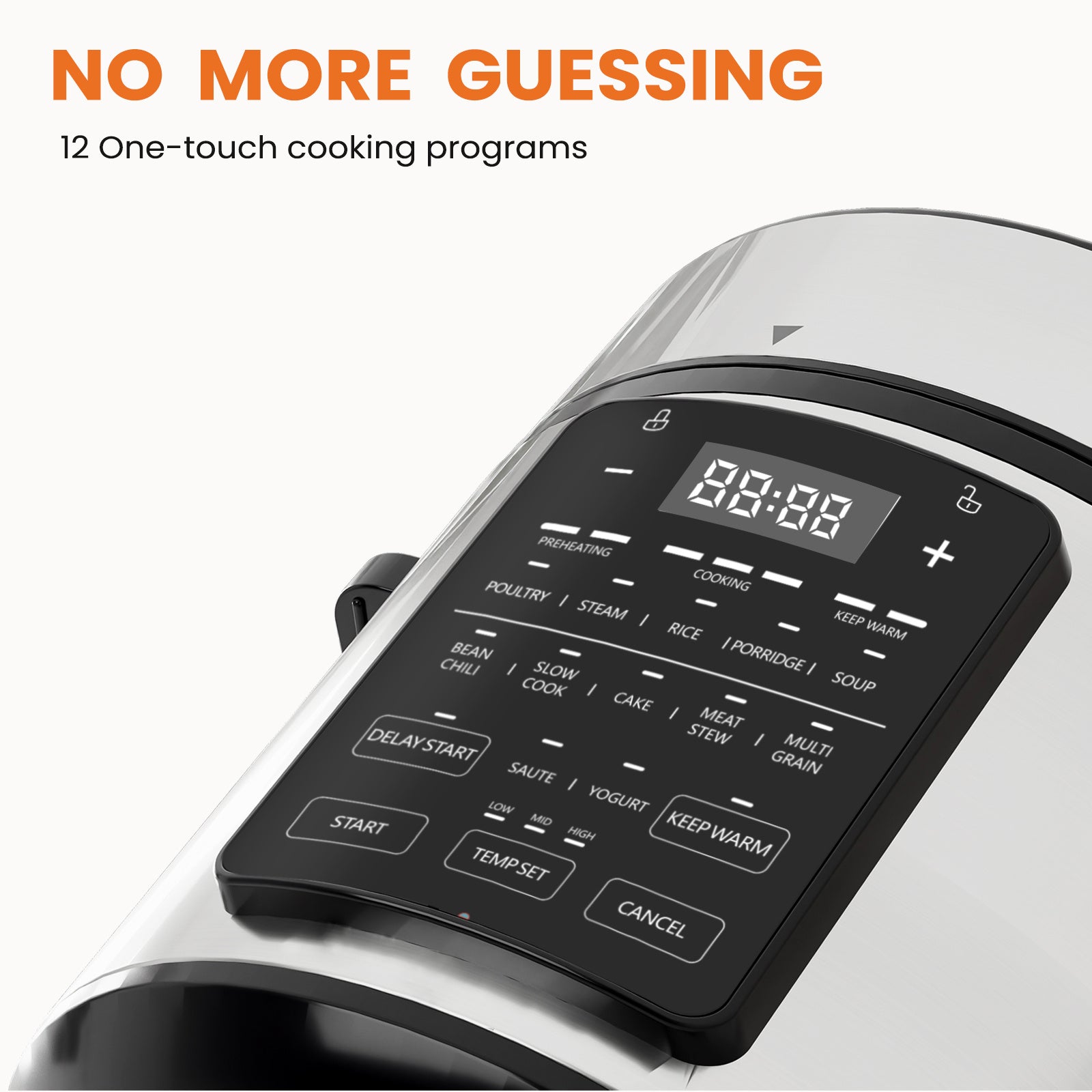 9-in-1 Electric Pressure Cooker – Multi-Functional Smart Pot with Rice, Steamer, Slow Cook & Yogurt Modes