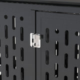 45" Heavy-Duty Dog Crate – XL Steel Kennel with Locking Latch & Removable Tray