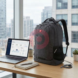 Ultimate 18" Black Laptop Backpack for Men & Women | Travel Daypack with Gear Attachments & Padded Straps