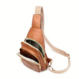 Trendy Small Sling Bag for Women 🎒 Stylish Leather Crossbody Fanny Pack – Everyday Travel Purse