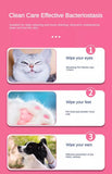 Plant-Based Fragrance-Free Pet Wipes – Gentle, Hypoallergenic & Eco-Friendly Cleaning for Dogs & Cats