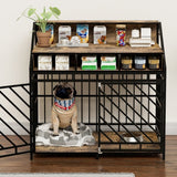 Bamboo Elevated Dog Bowl – Raised Pet Feeding Station with Durable Stand, Stainless Steel Bowls & Ergonomic Design