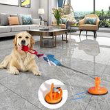 Prokel Shark Shaped Pet Toy – Interactive Suction Cup Rope Ball with Squeaky Chew Function for Dogs & Cats, Training & Play