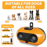 Ultrasonic Dog Bark Deterrent – Anti-Barking Device with 3 Modes, 50ft Range for Indoor & Outdoor Training