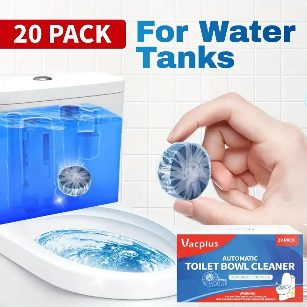 RV Toilet Cleaners - Powerful Automatic Deodorization, Embedded Toilet Treatment - Controls Odors, Decomposes Waste, Prevents Scaling And Rust, Suitable For Plastic Surfaces, Long-lasting Freshness For RV And Home Bathrooms - PulinGO