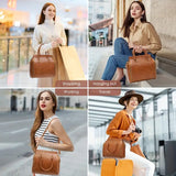Women’s Multifunctional PU Leather Shoulder Bag 👜 – Elegant Handbag & Tote for Everyday Use