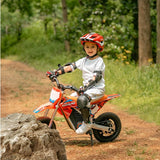 12-Inch Kids Bike with Training Wheels for Ages 3-6 - Off-Road Style First Pedal Bike