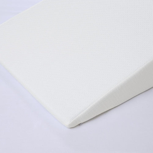 Wedge Pillow – Triangular Memory Foam Incline Cushion for Head, Back or Leg Support, Washable Cover Included
