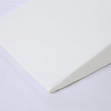 Wedge Pillow – Triangular Memory Foam Incline Cushion for Head, Back or Leg Support, Washable Cover Included