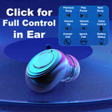 TWS Wireless Bluetooth 5.1 Earbuds - Waterproof Sports Headphones with Charging Case