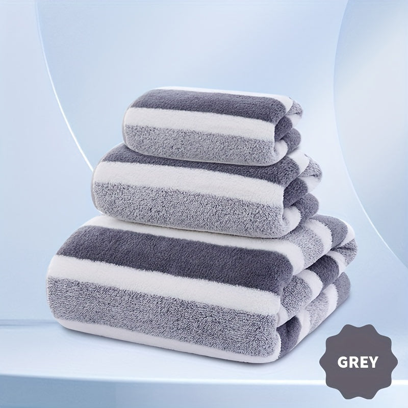 3-Piece Towel & Bath Towel Set – Super Soft, Highly Absorbent Towels for Home, Hotel & Spa 🛁✨