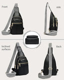 Small Sling Bag for Women & Men – Trendy Crossbody Backpack, Fanny Pack & Travel Chest Bag