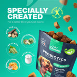 Probiotics for Dogs – 180 Chews with Digestive Enzymes for Gut Health, Immunity, Yeast Balance & Allergy Relief