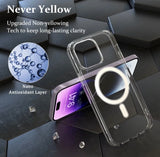 MagSafe Compatible iPhone Case - Military-Grade Shockproof Protection with Magnetic Circle