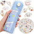 Cinnamoroll Double-Wall Stainless Steel Insulated Bottle – 50 Stickers & Leak-Proof Design