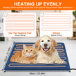 Pet Heating Pad – Waterproof Electric Heating Mat with Adjustable Temperature & Auto Shut-Off for Dogs & Cats