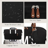 Women’s Weekender Travel Duffel Bag – 3PCS Set Carry-On Tote, Gym & Mom Bag