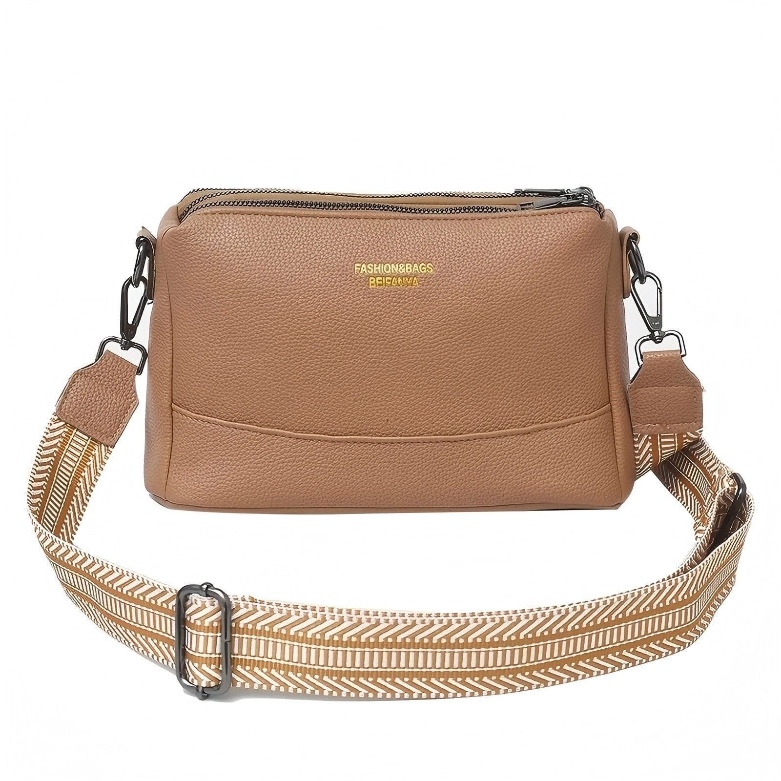 Fashionable Multi-Functional PU Crossbody Bag 🎒 Casual Shoulder Bag for Work, Travel & Daily Commuting