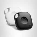 Tile Bluetooth Tracker Tag Black & White, Item Locator with 350 ft Range, SOS Alert, Life360 Compatible, Waterproof IP68, iOS & Android