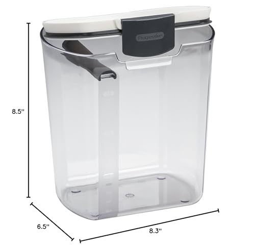 ProKeeper 4-Quart Airtight Flour Storage Container with Leveling Bar – BPA-Free & Dishwasher Safe