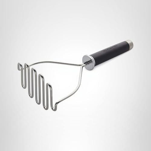 Stainless Steel Wire Potato & Vegetable Masher with Ergonomic Handle
