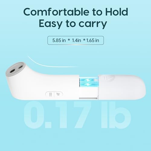 Infrared Forehead Thermometer for Adults & Kids – Non-Contact Digital Temperature Scanner with LED Display