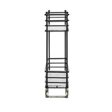 Household Essentials Glidez 2-Tier Pull-Out Cabinet Organizer – Slim Slide-Out Steel Storage with Protective Liners