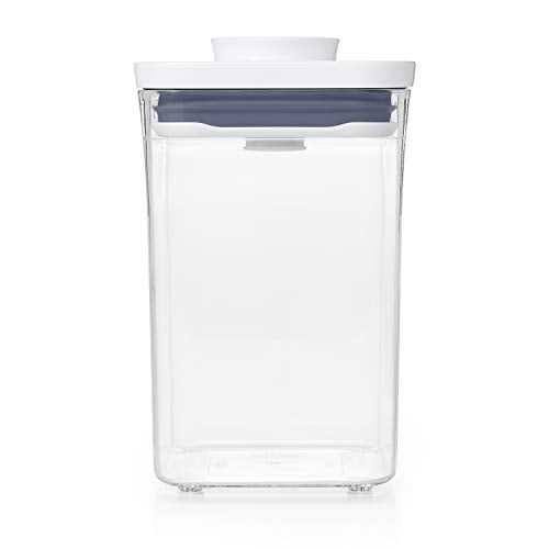 Airtight POP Food Storage Container – Stackable BPA-Free Pantry Canister (Transparent)