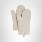 Heat-Resistant Silicone Oven Mitt Set – Waterproof, Non-Slip, 2-Pack