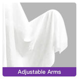 Blue LED Hanging Ghosts (4-Pack) – 27.5" Light-Up Halloween Decorations for Yard, Porch & Haunted House