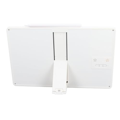 HD LCD Electronic Calendar Writing Tablet – Smart Desk Organizer with Time & Climate Display (White)