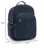 Kipling Seoul Extra Large Backpack – Lightweight 17” Laptop Backpack for Travel, College & Daily Use